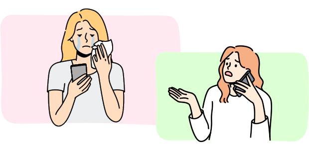 나 너무 힘들어... 친구의 전화, 내 첫 마디는?